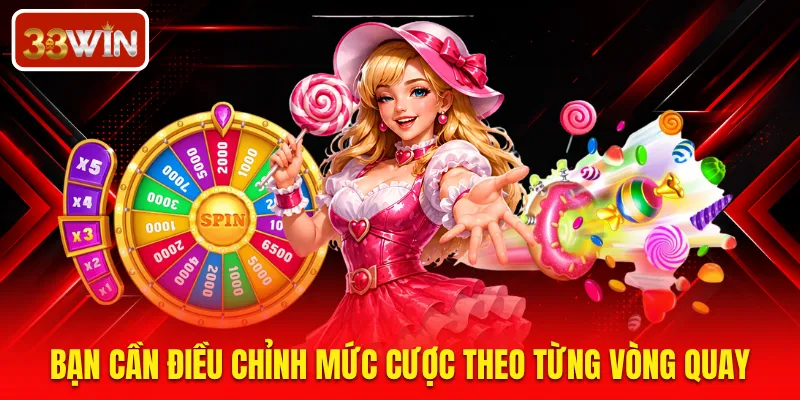 Bạn cần điều chỉnh mức cược theo từng vòng quay