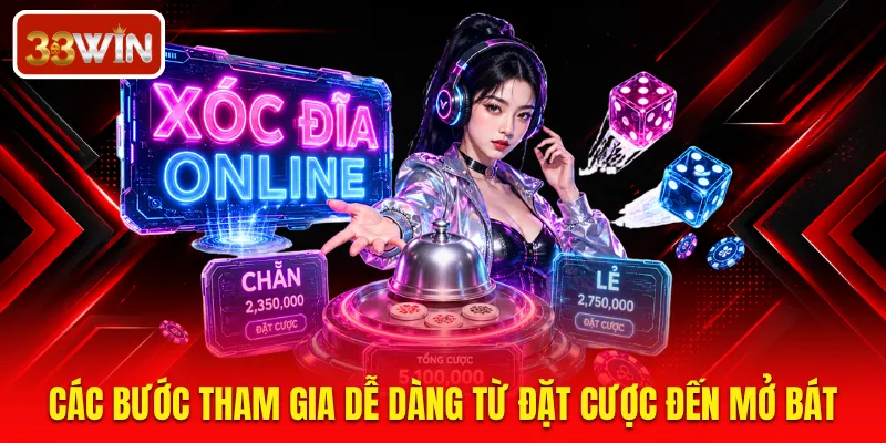 Các bước tham gia dễ dàng từ đặt cược đến mở bát